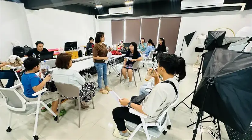 บรรยากาศห้องเรียน DIY ECOM